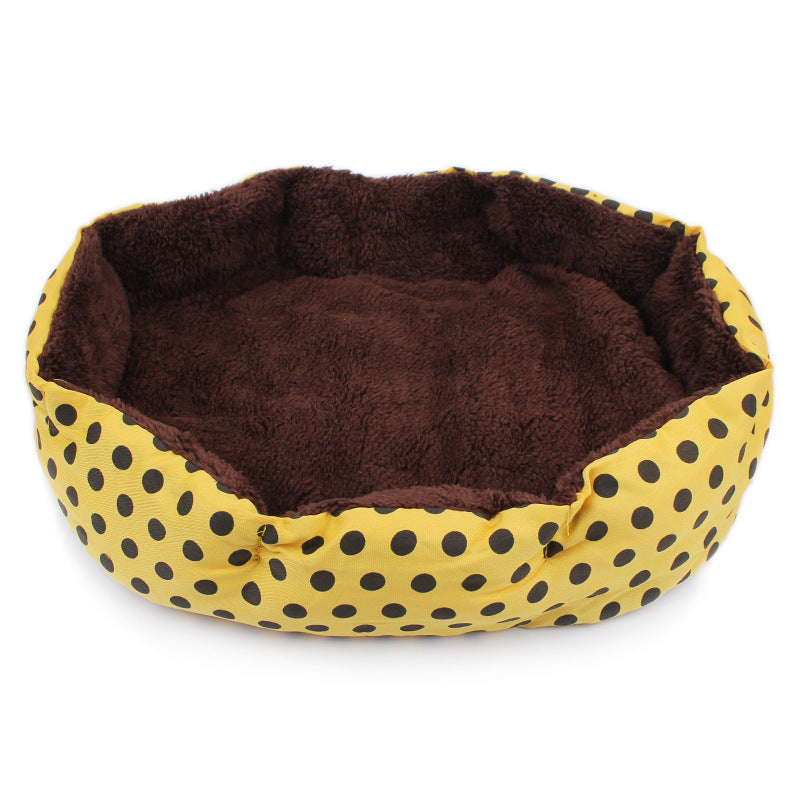 Create a Cozy Haven for Your Pet with Our Soft Fleece Pet Warm Bed